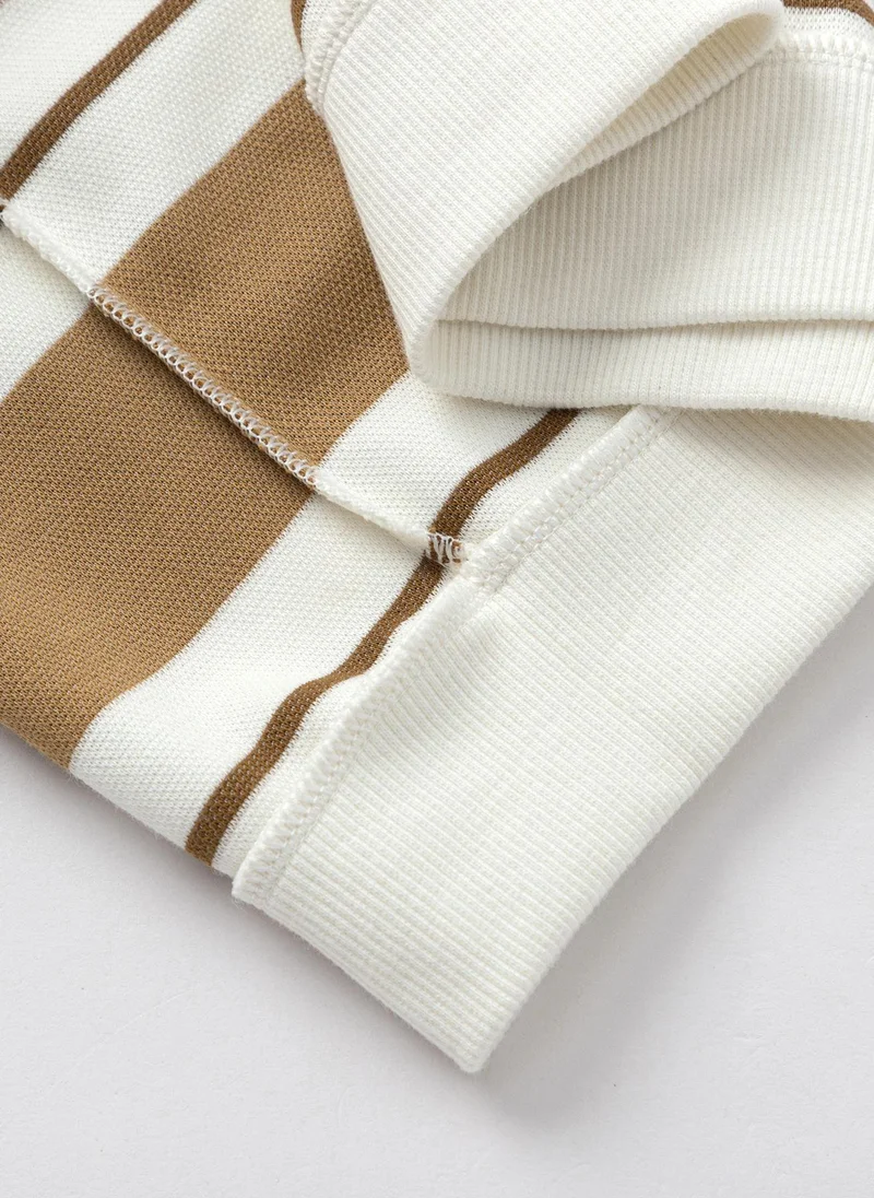 Balabala Brown Toddler Boys Lapel Sweatshirt for Men | Best Price UAE